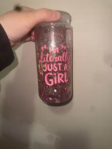 Snow globe cup!